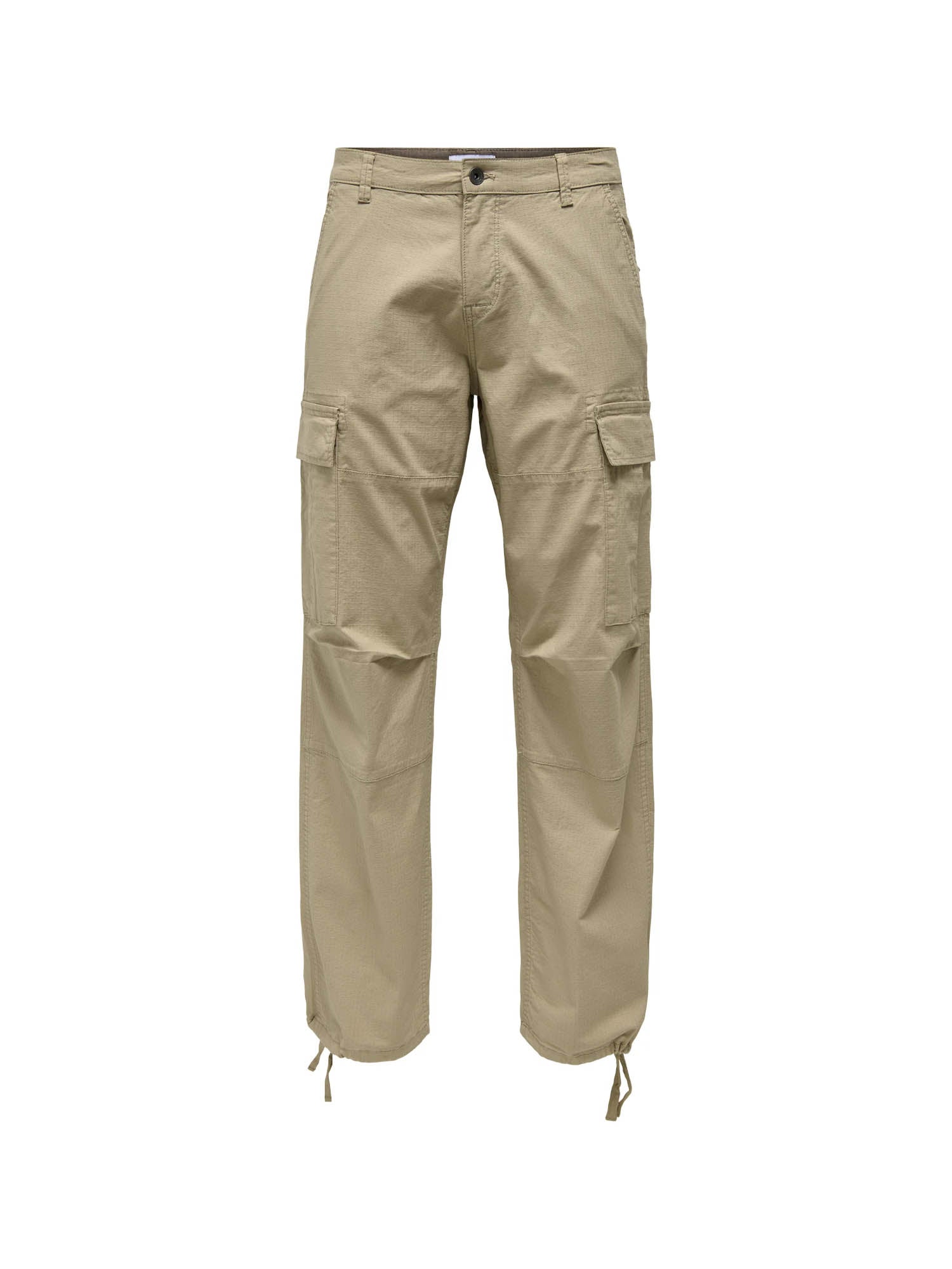 Only & Sons Pantaloni ONSRAY Loose Fit Beige