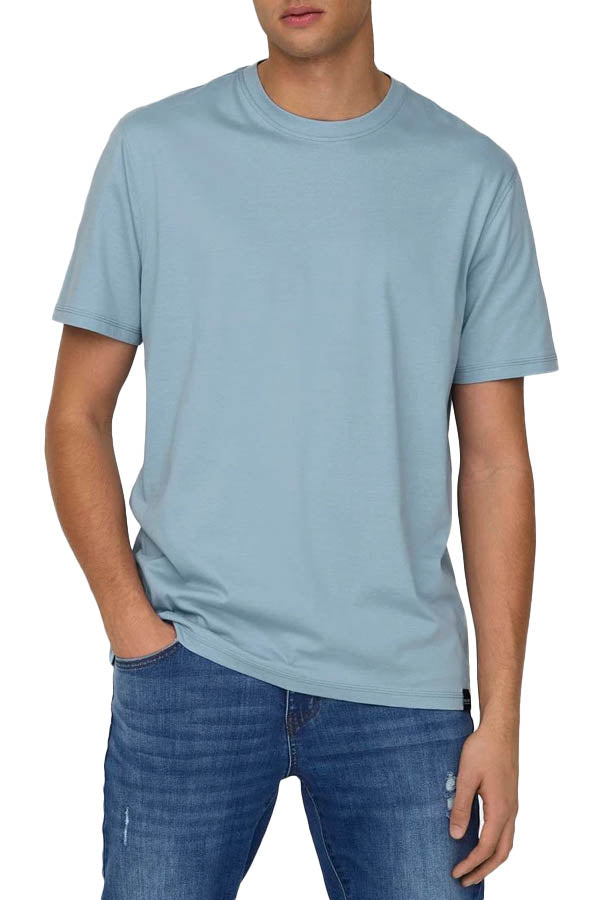 Relaxed Fit Round Neck T-Shirt