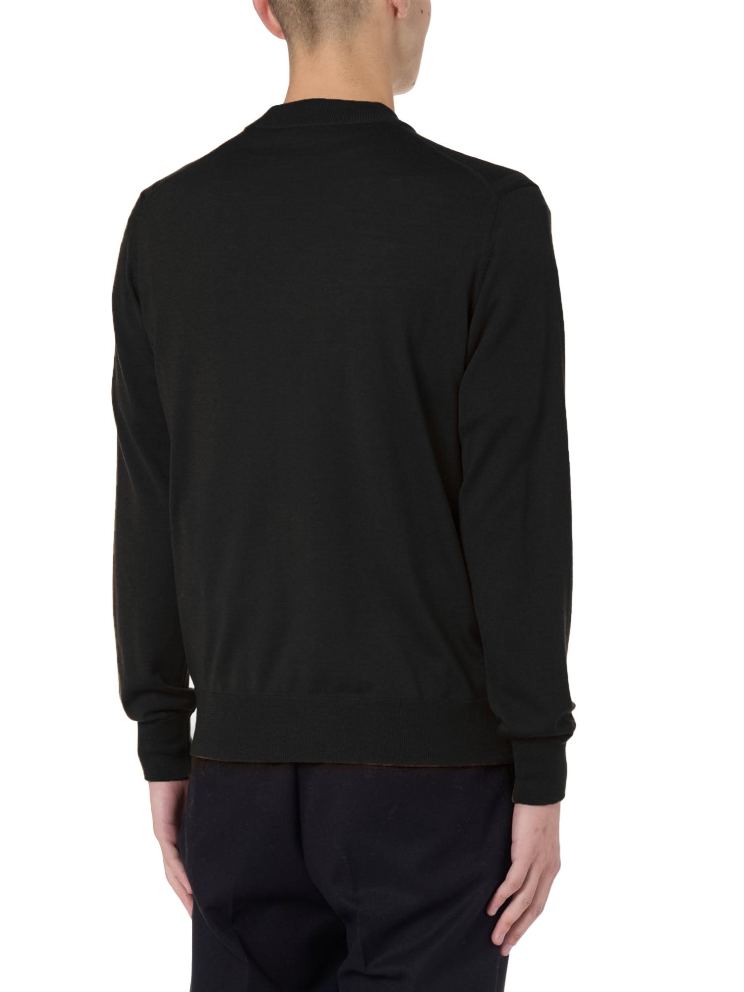 Paolo Pecora Maglia Cardigan Nero