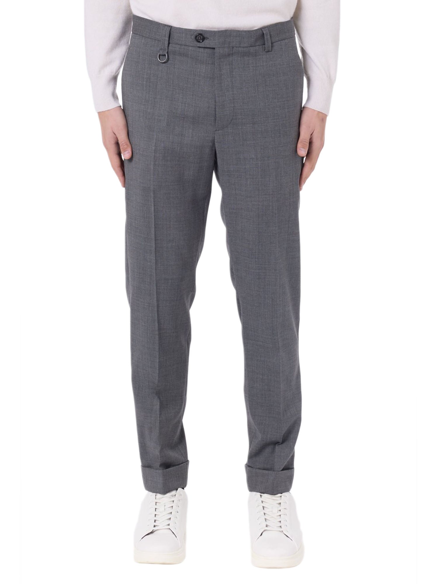 Paolo Pecora Pantalone Tessuto Grigio