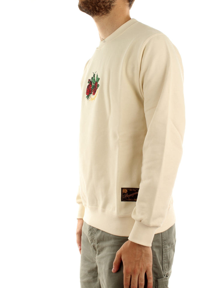 Propaganda Crewneck Mantis Bianco