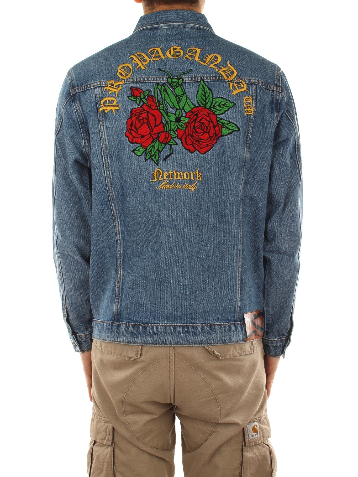 Propaganda Denim Jacket Mantis Blu