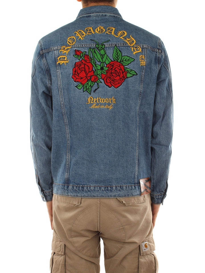 Propaganda Denim Jacket Mantis Blu