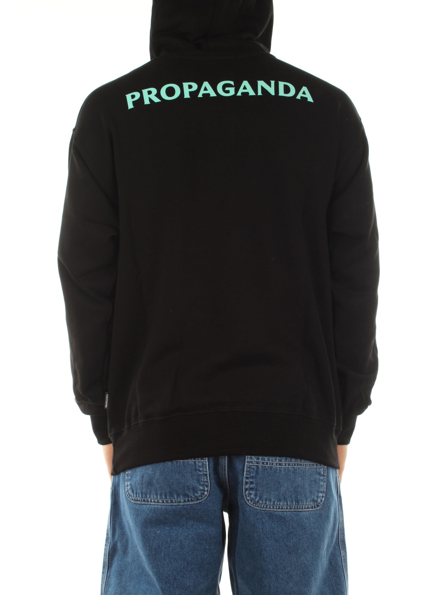 Propaganda Felpa Logo Fire Nero