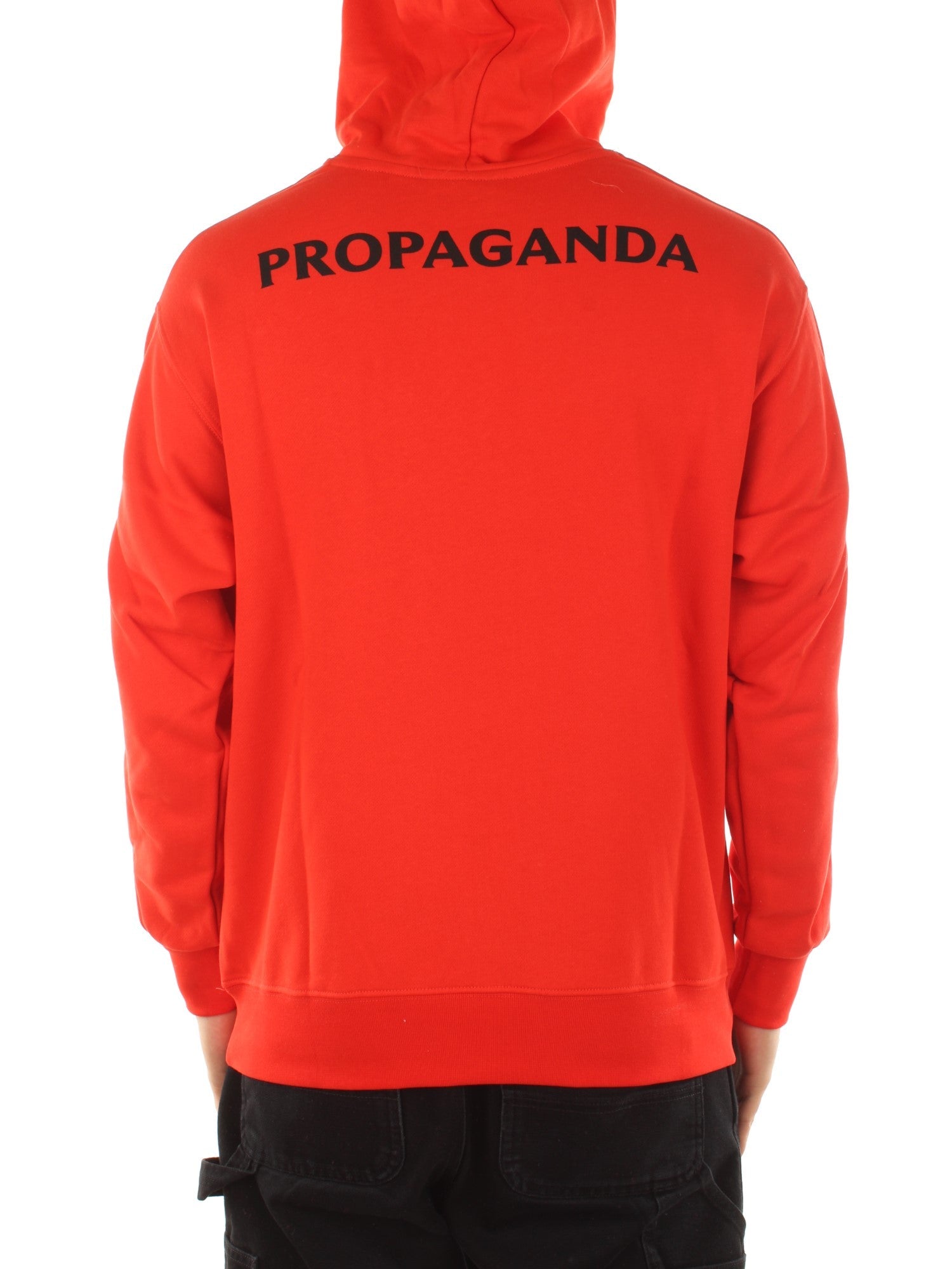 Propaganda Felpa Logo Fire Rosso