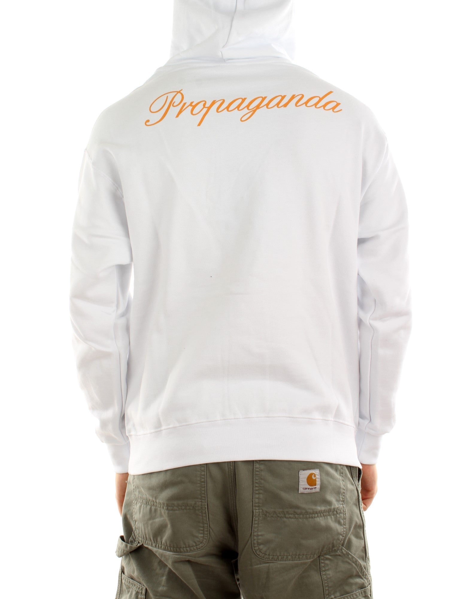 Propaganda Felpa Logo Mantis Bianco