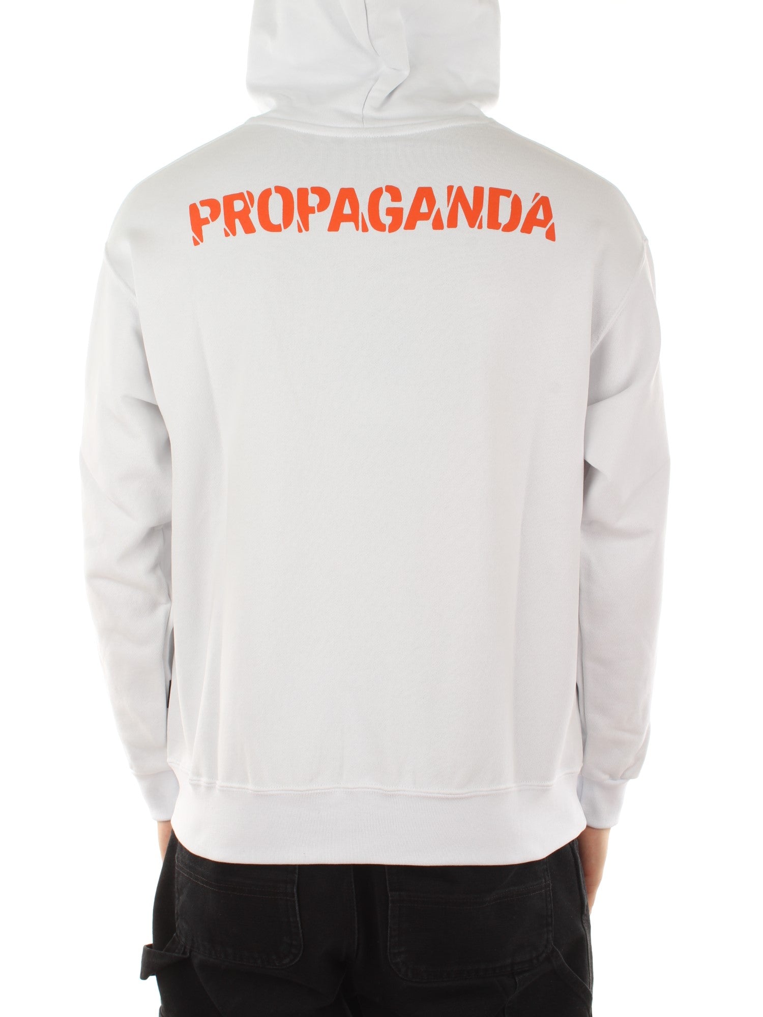 Propaganda Felpa Logo Vhs Bianco