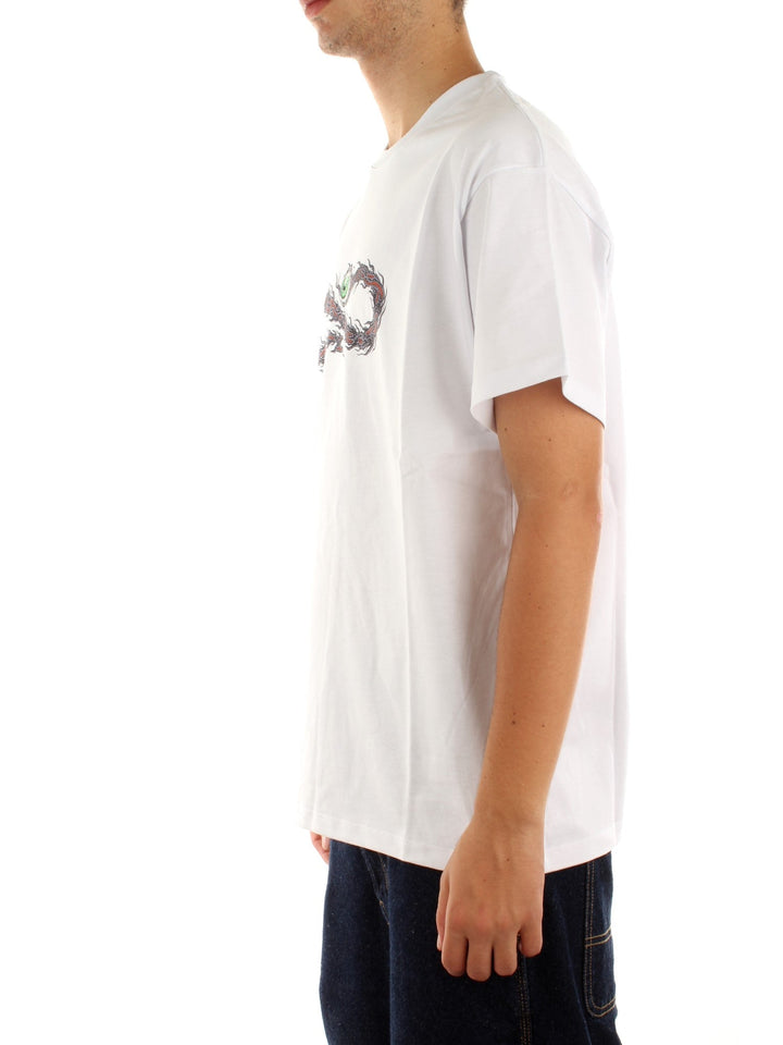 Propaganda T-Shirt M/M Logo Badfate Bianco