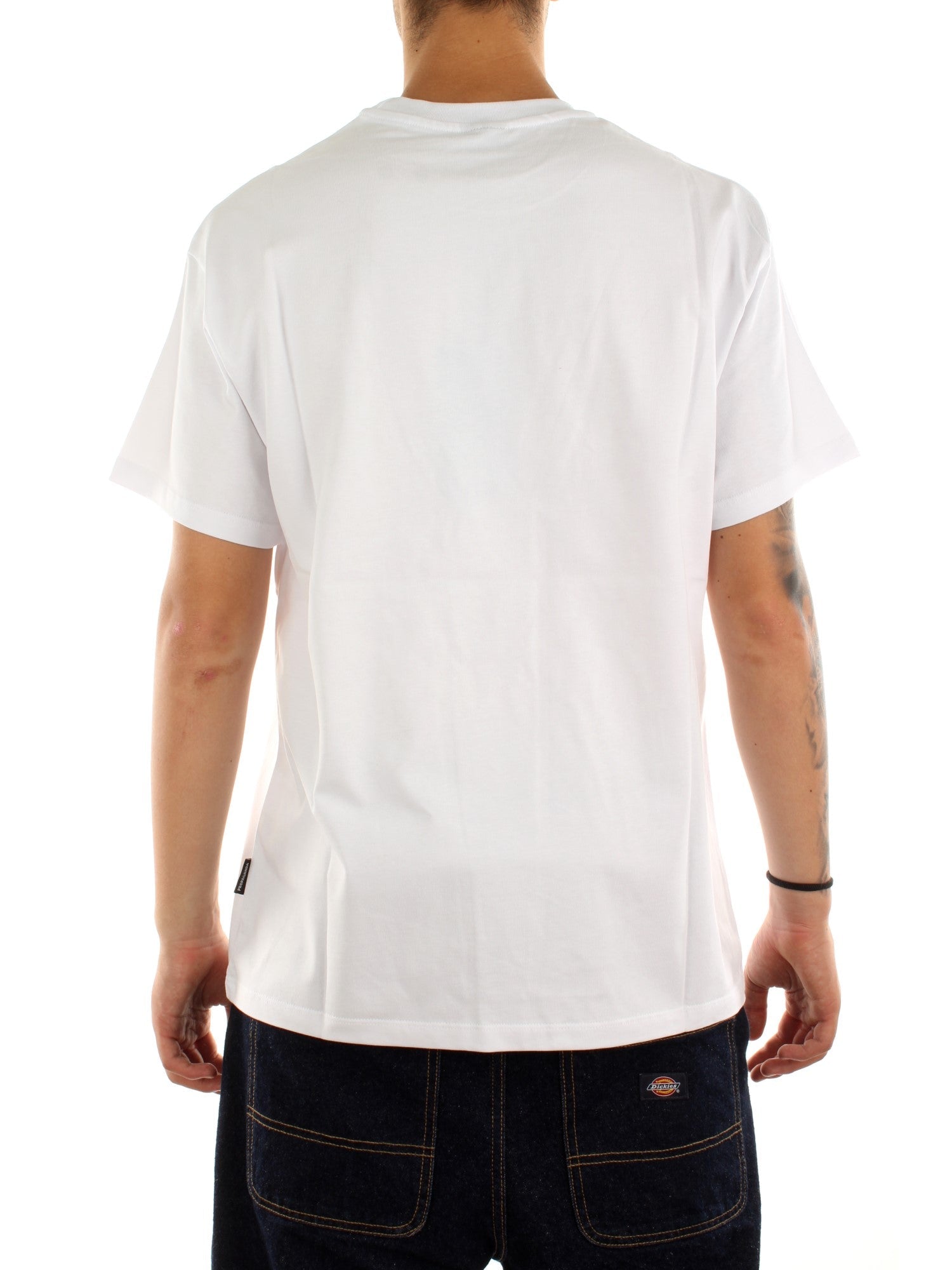 Propaganda T-Shirt M/M Logo Badfate Bianco