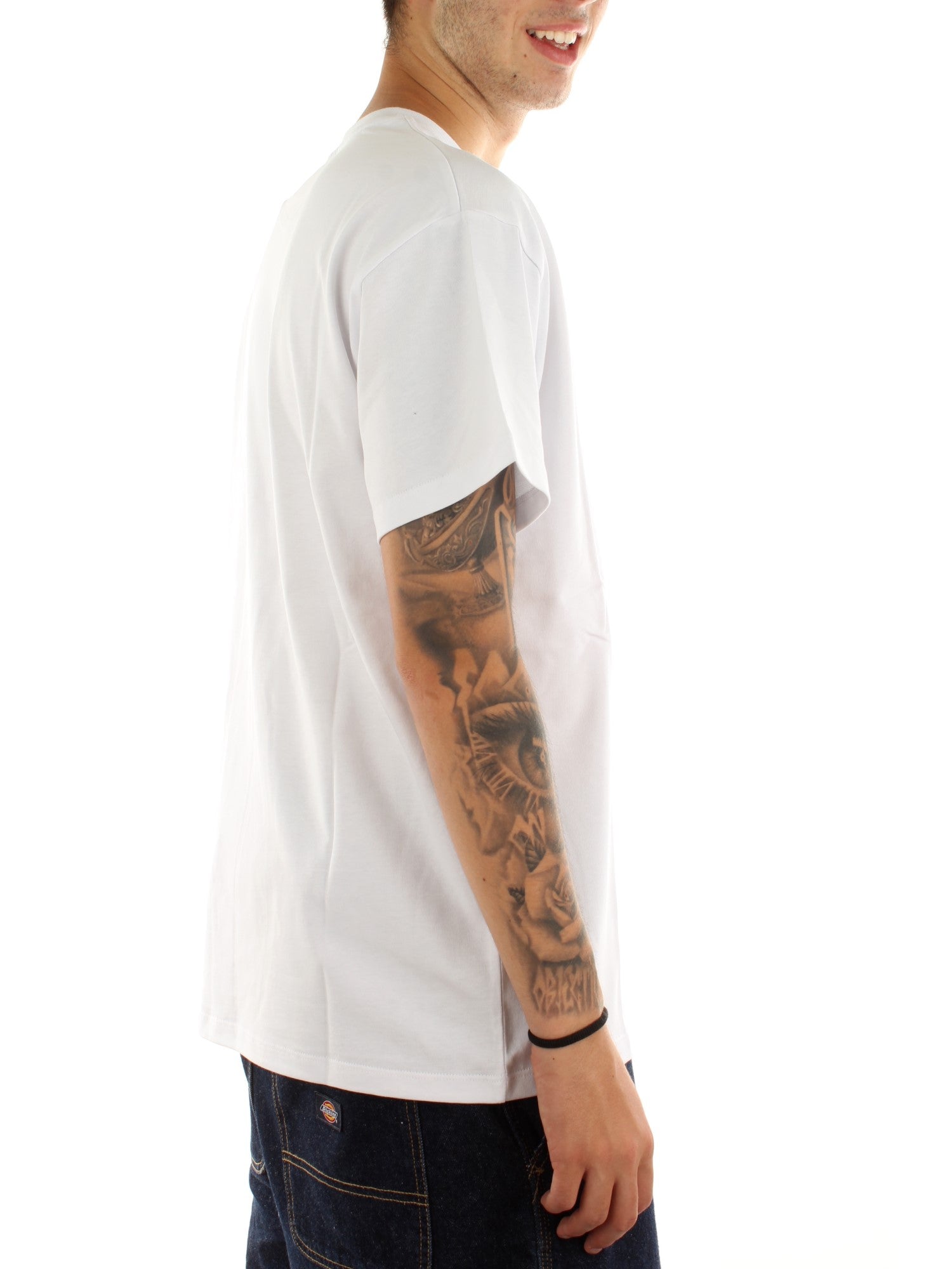 Propaganda T-Shirt M/M Logo Grateful Bianco