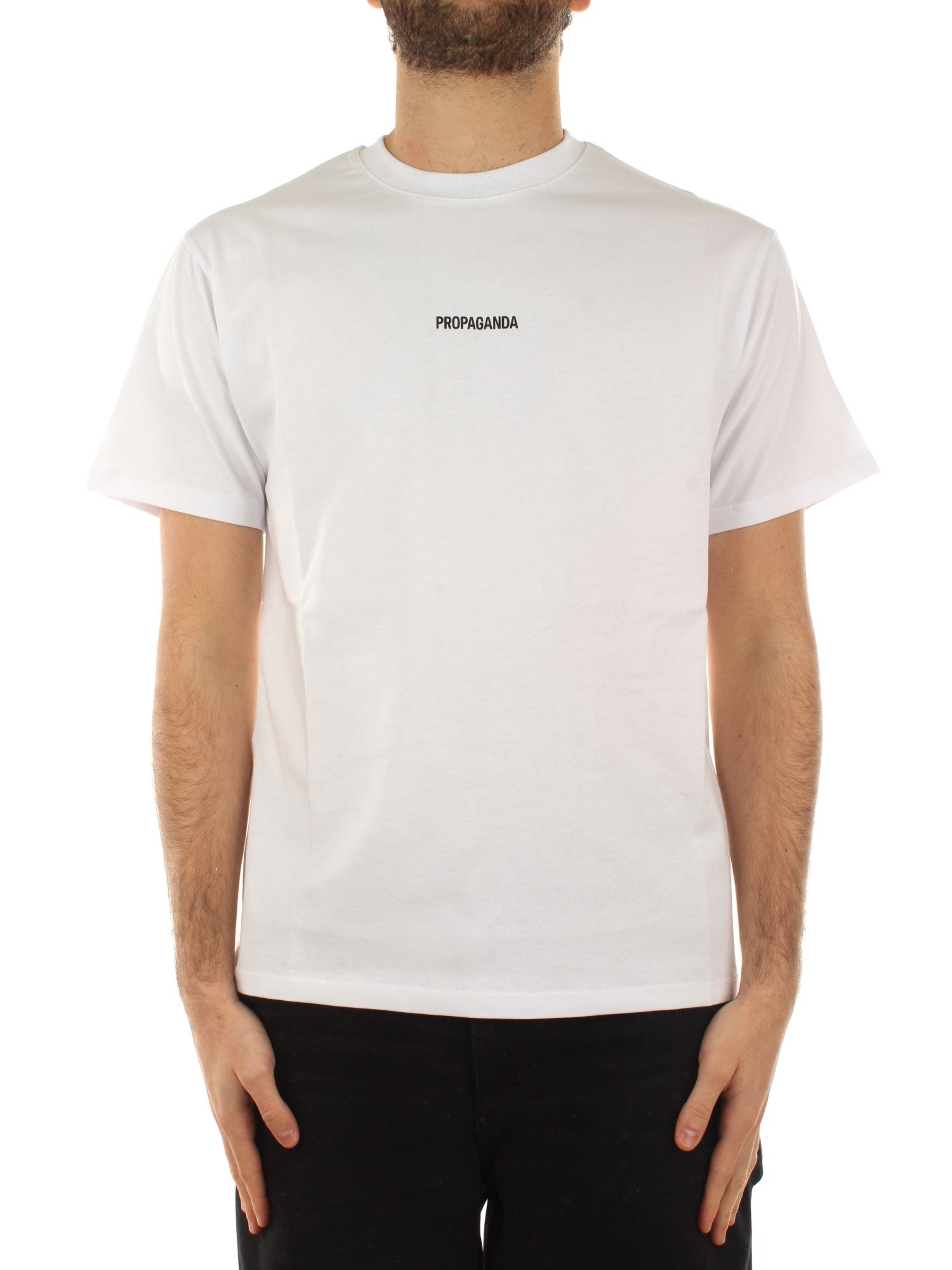 Propaganda T-Shirt M/M Ribs Classic Bianco