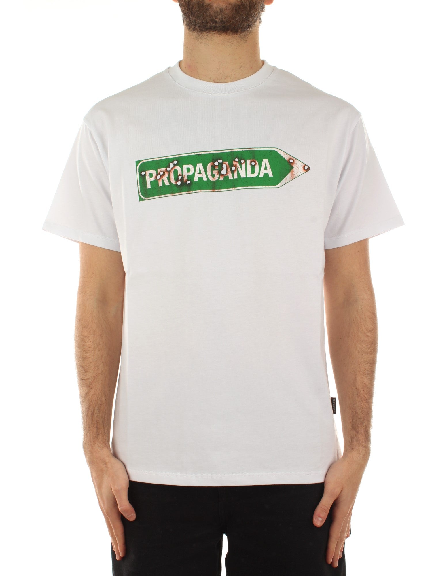 Propaganda T-Shirt M/M Welcome Bianco