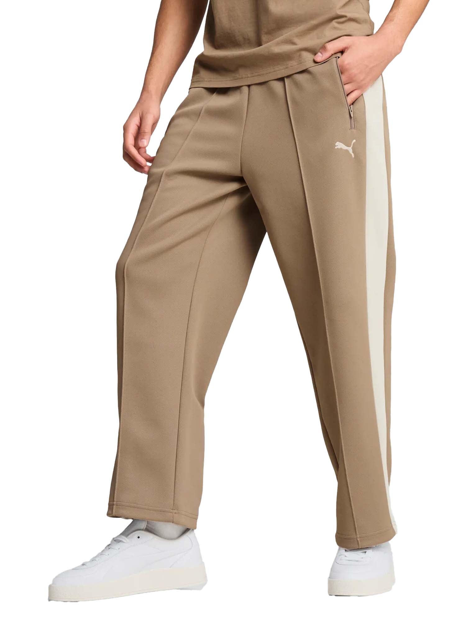 Puma Pantaloni da corsa T7 ALWAYS ON Beige