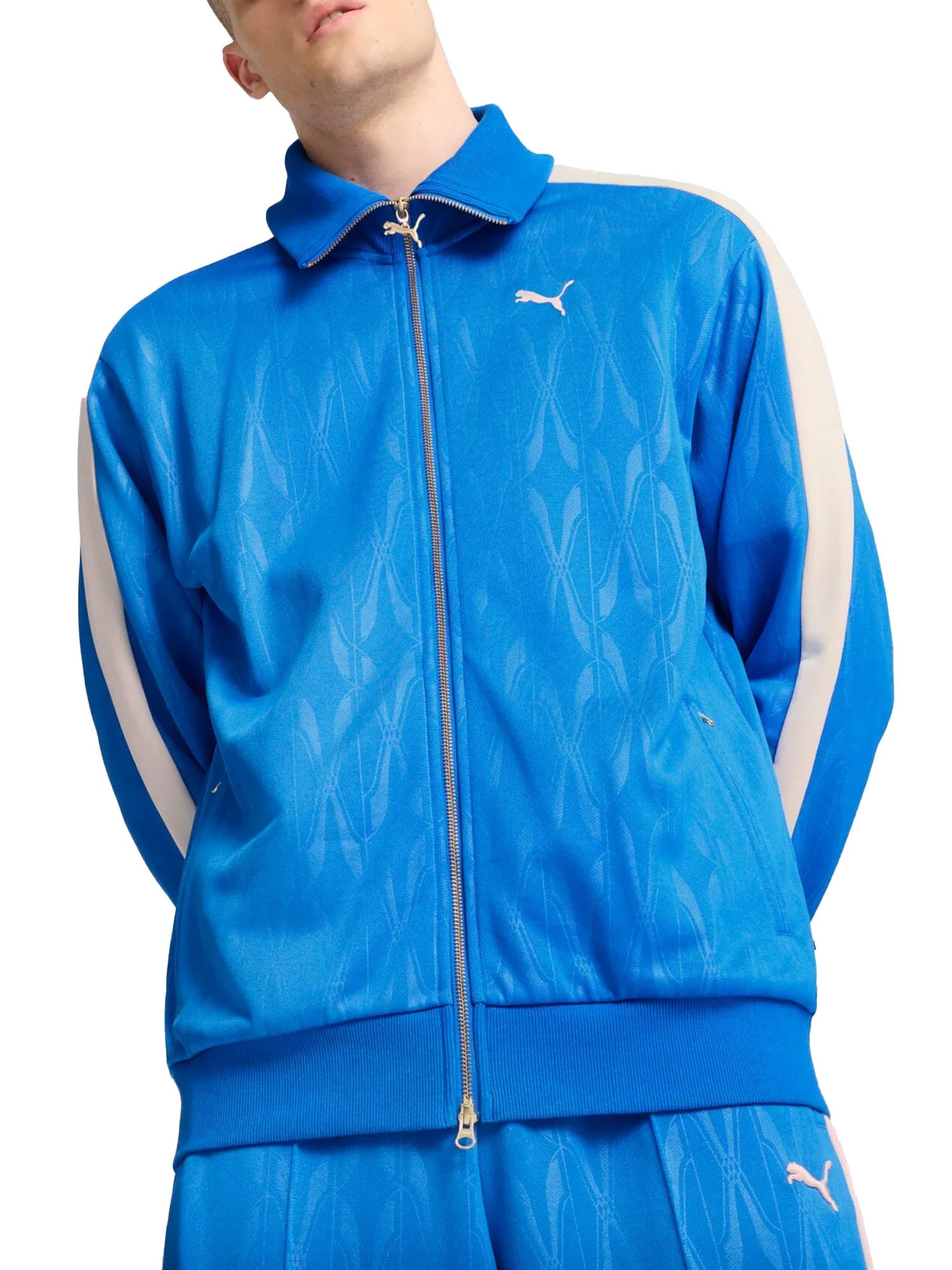 Puma The NeverWorn IV T7 Track Jacket Azzurro