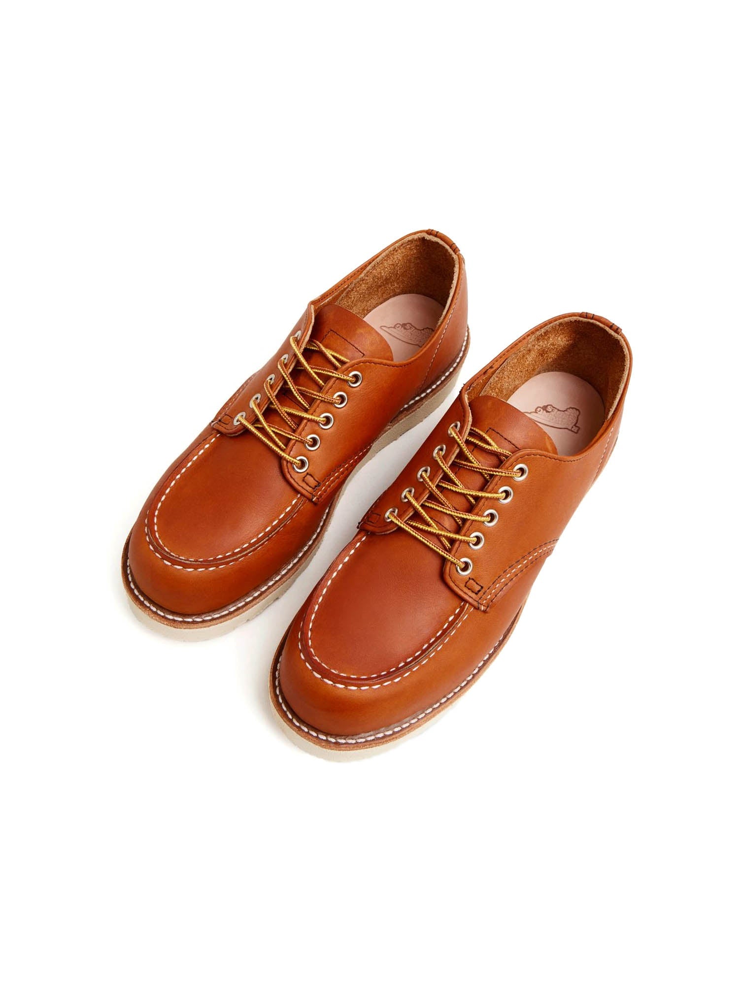 Red Wing Shoes Scarpe Shop Moc Oxford Marrone