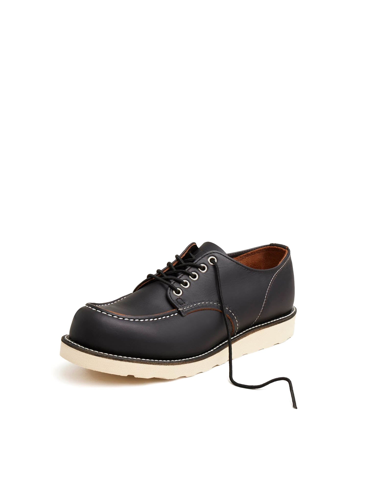 Red Wing Shoes Scarpe Shop Moc Oxford Nero