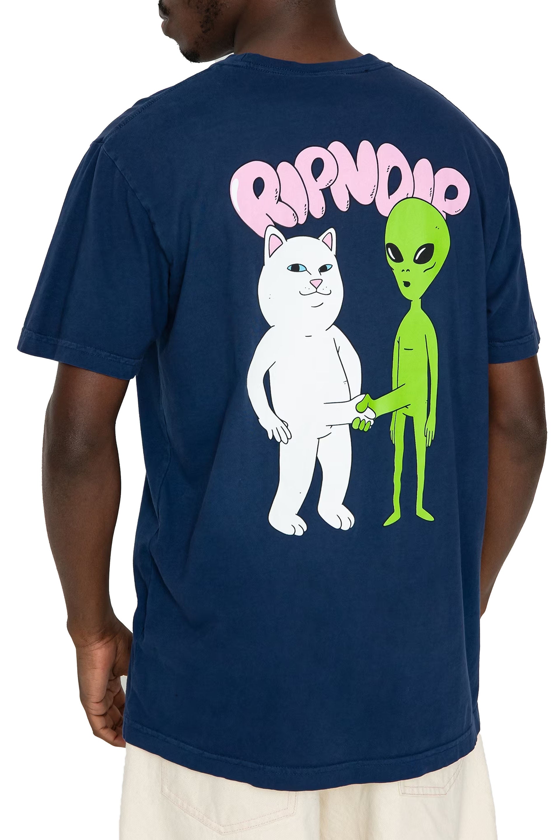 T-SHIRT Blu Ripndip