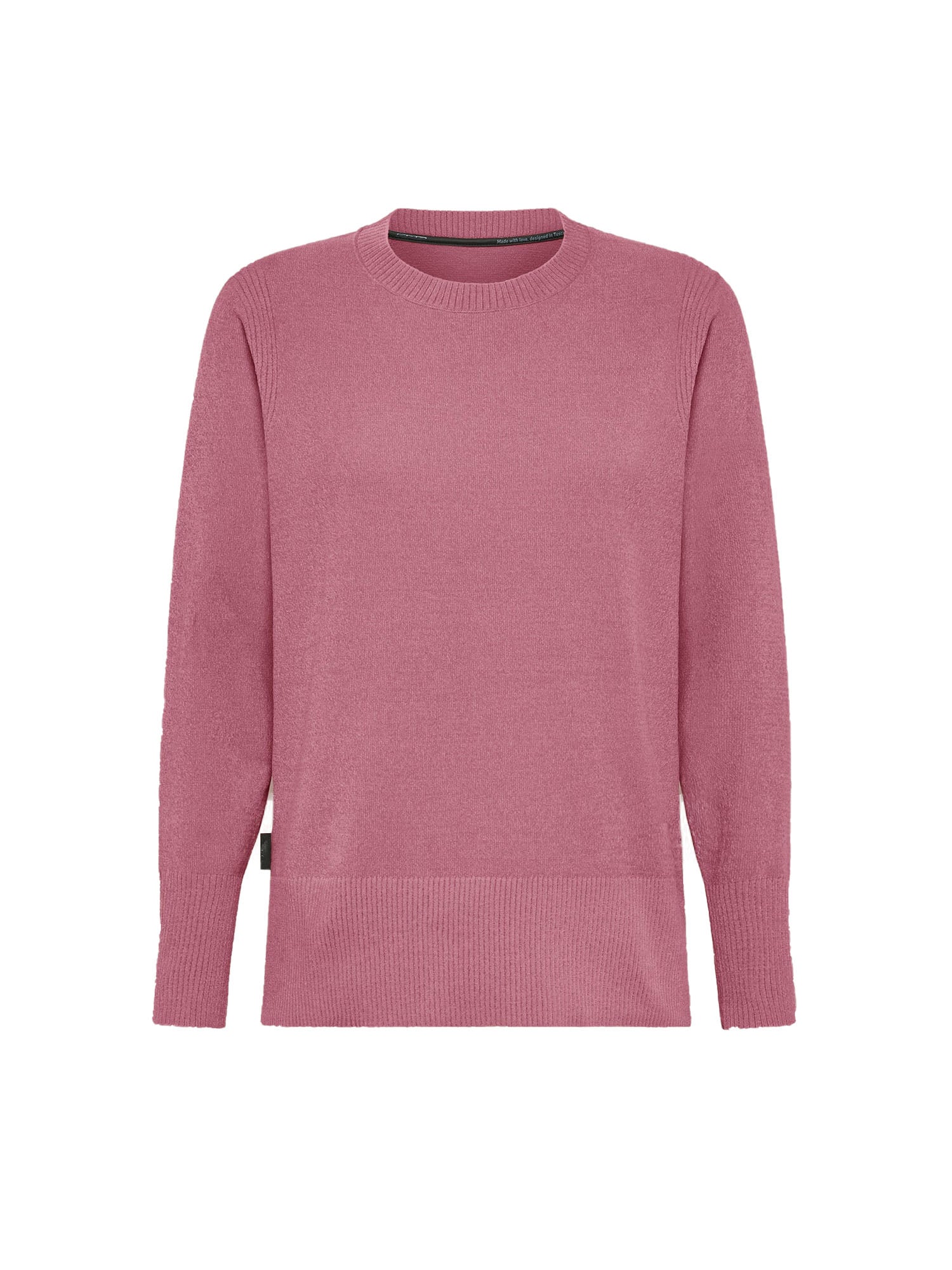 Rrd Velvet Vent Round Wom Knit Rosa