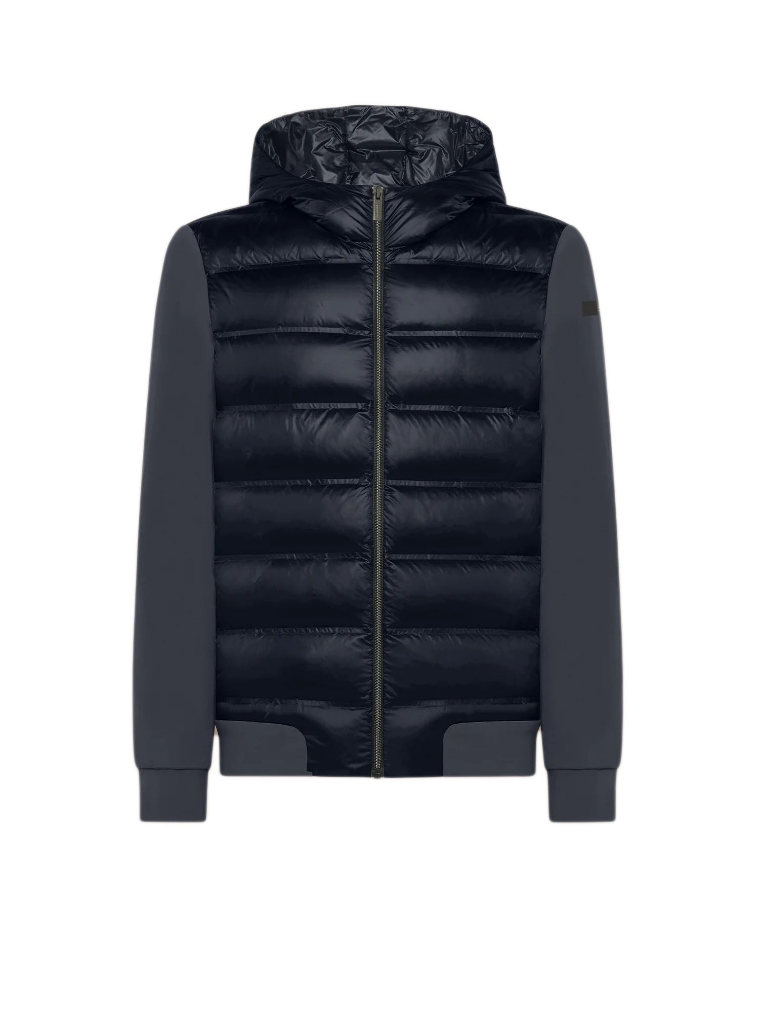 Rrd Winter Duck Hood Zip Soft Jkt Nero