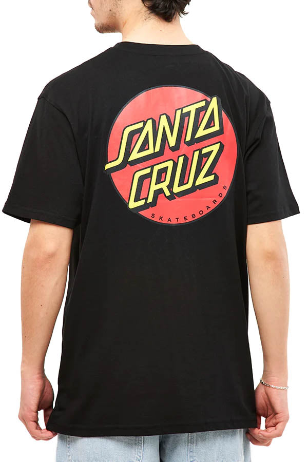 T-SHIRT Nero Santa Cruz