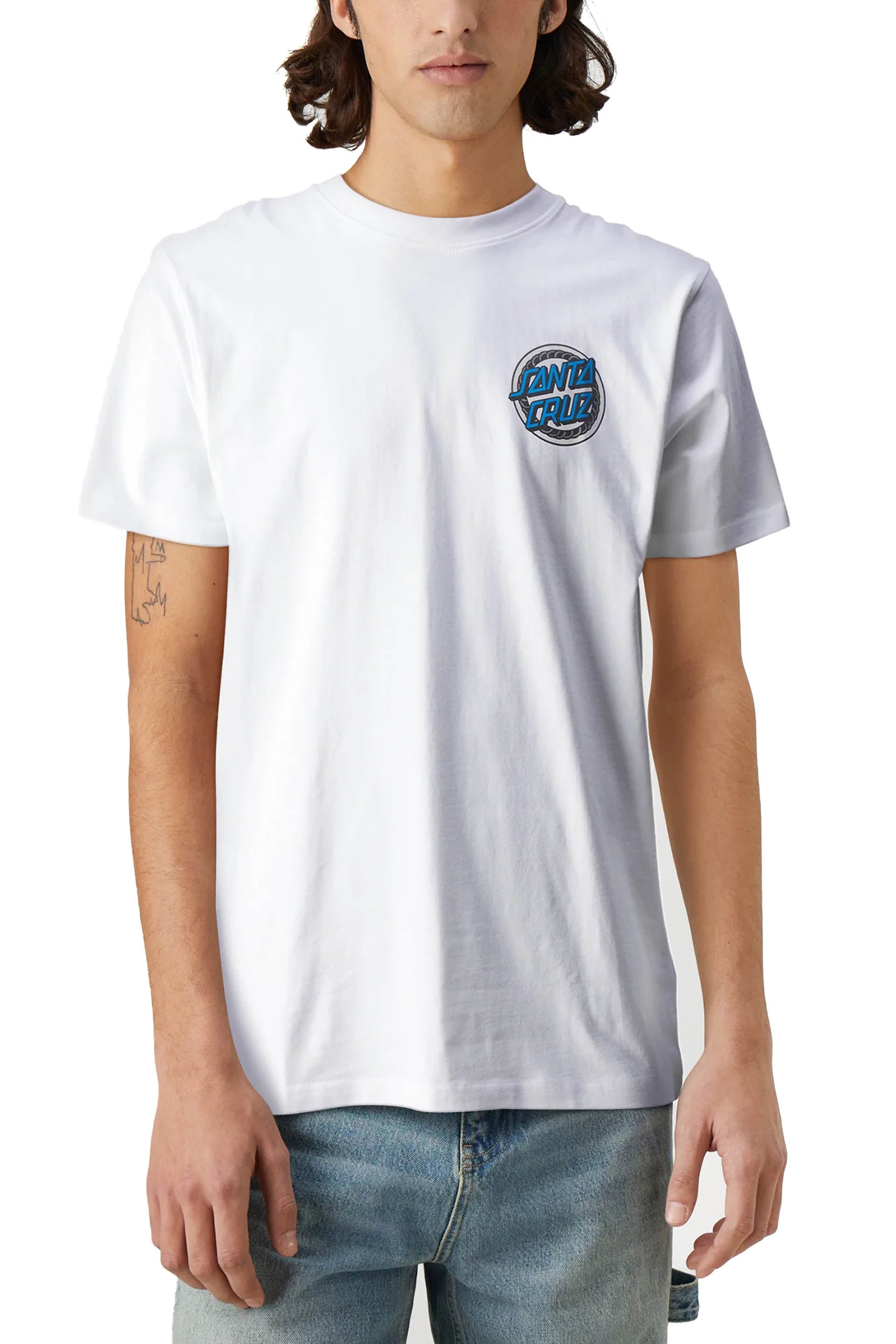 T-SHIRT Bianco Santa Cruz