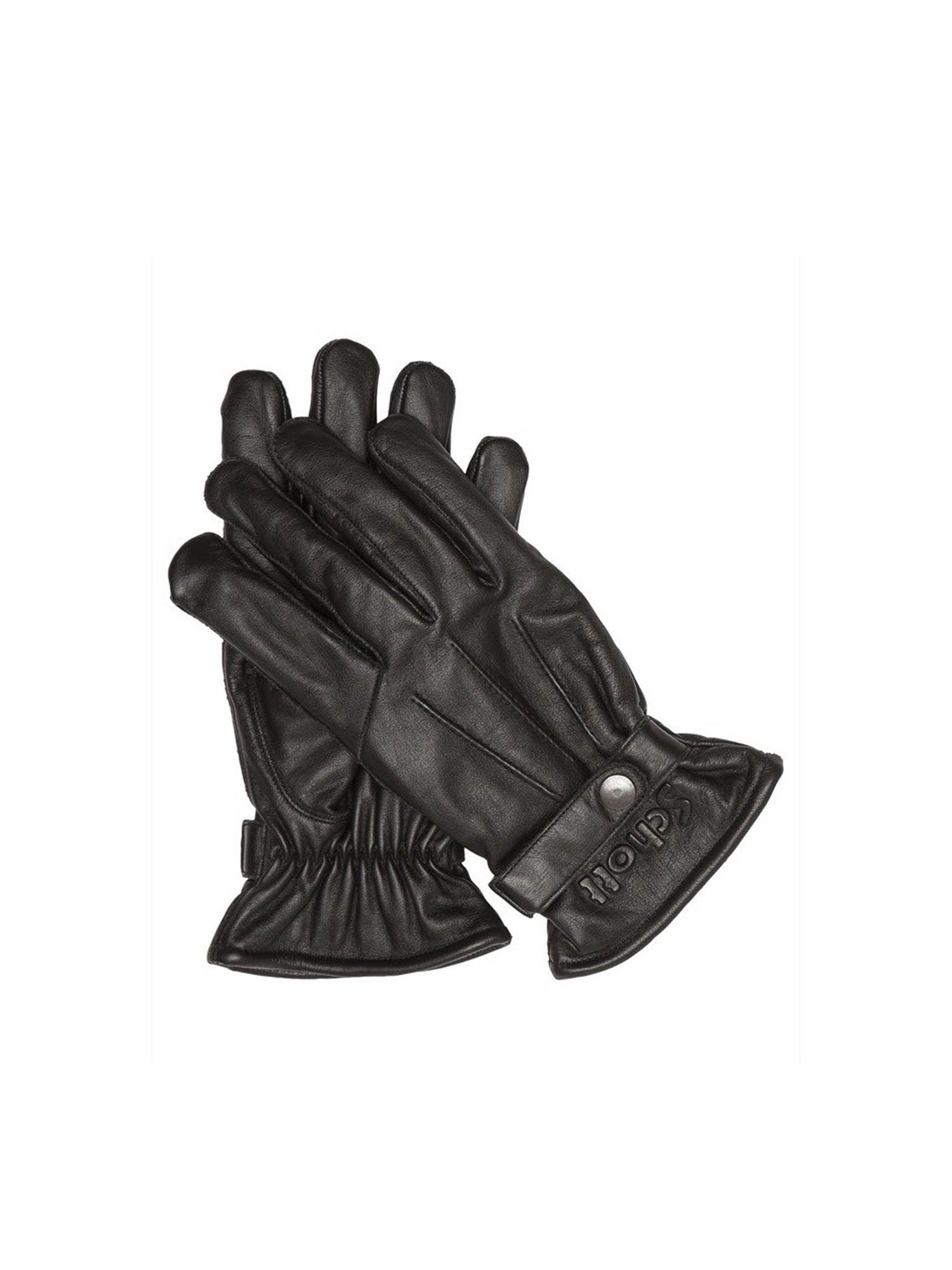 Guanti Snap fastener leather gloves