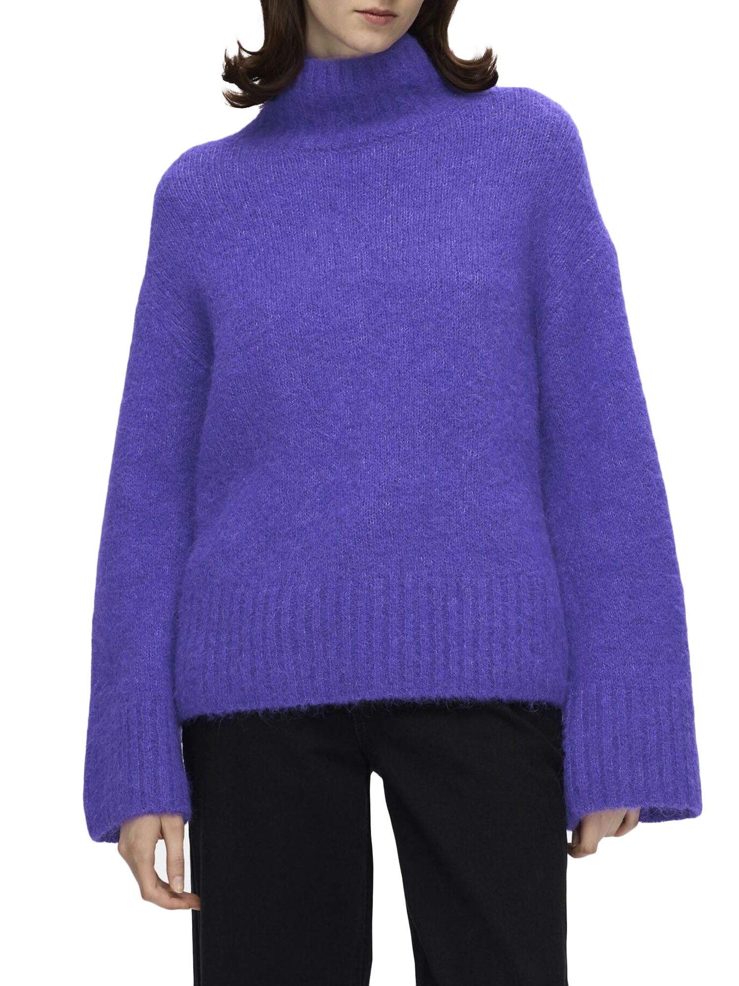 Slfgabella Ls Knit High Neck