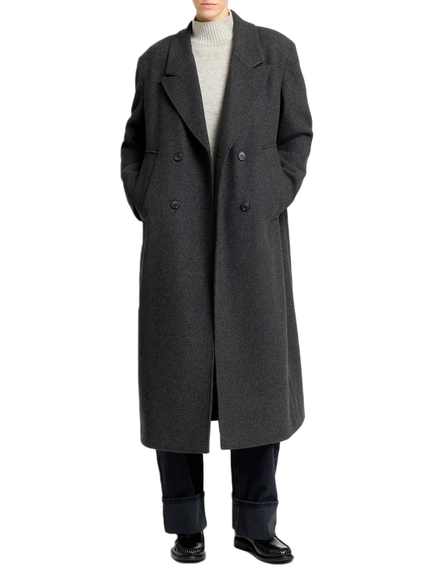 Selected Slfjosephina Wool Coat Grigio