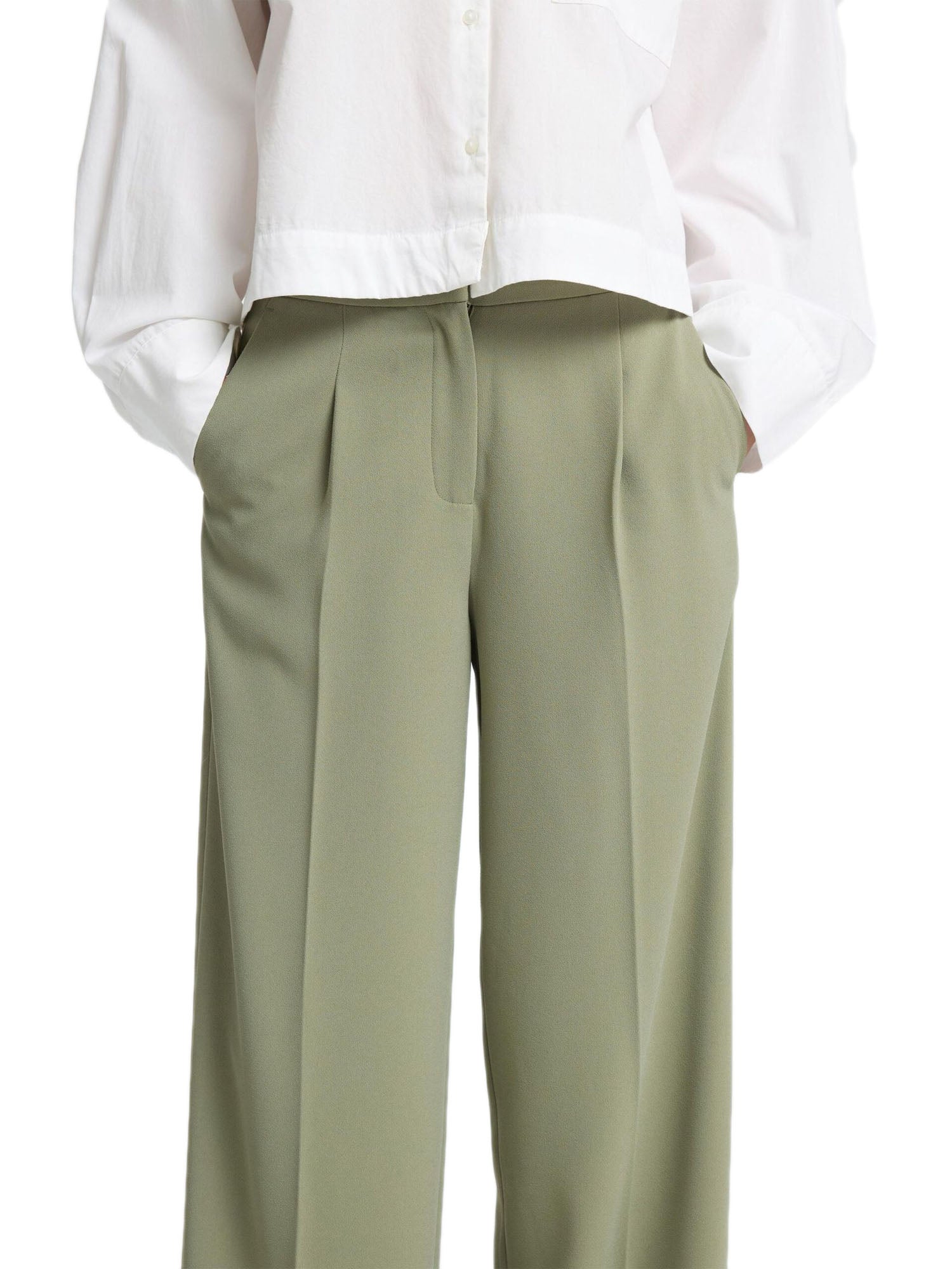 Selected Slftinni Mw Wide Pant Verde