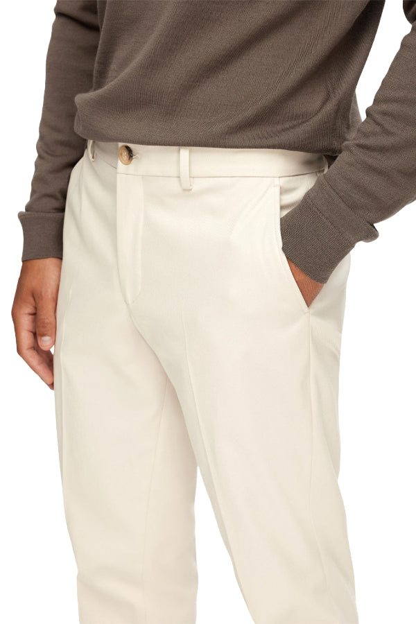 PANTALONI Bianco Selected