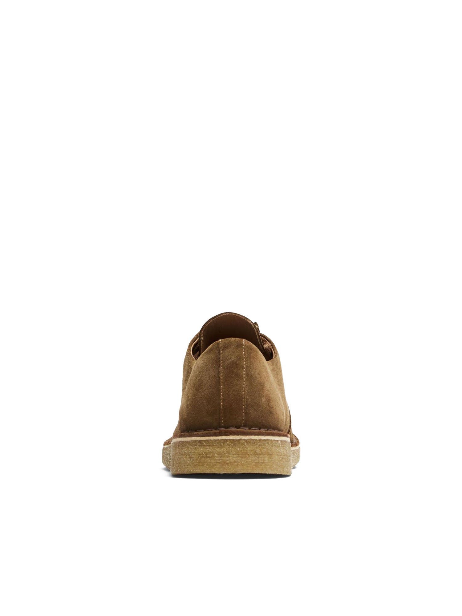 Selected Slhchristian Suede Wedge Moc Toe Shoe Marrone