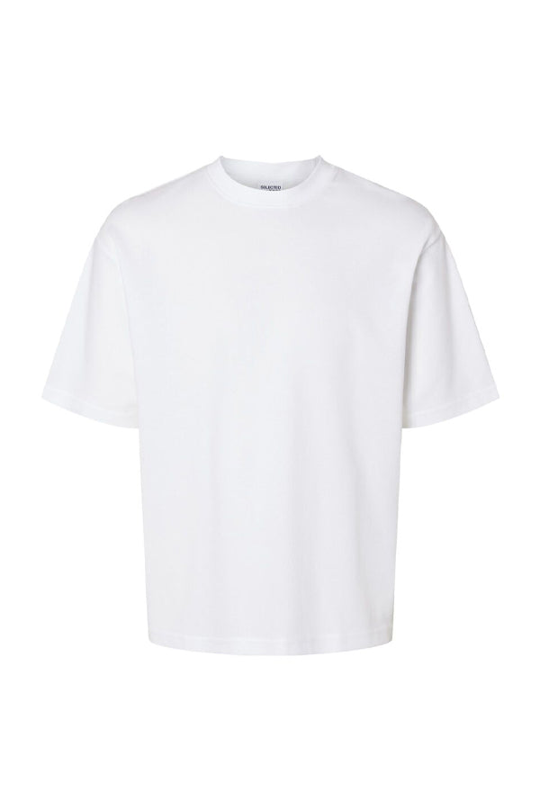 T-SHIRT Bianco Selected