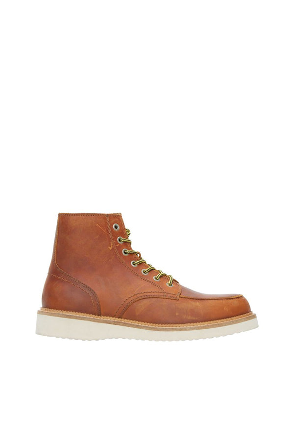 SLHTEO NEW LEATHER MOC-TOE BOOT