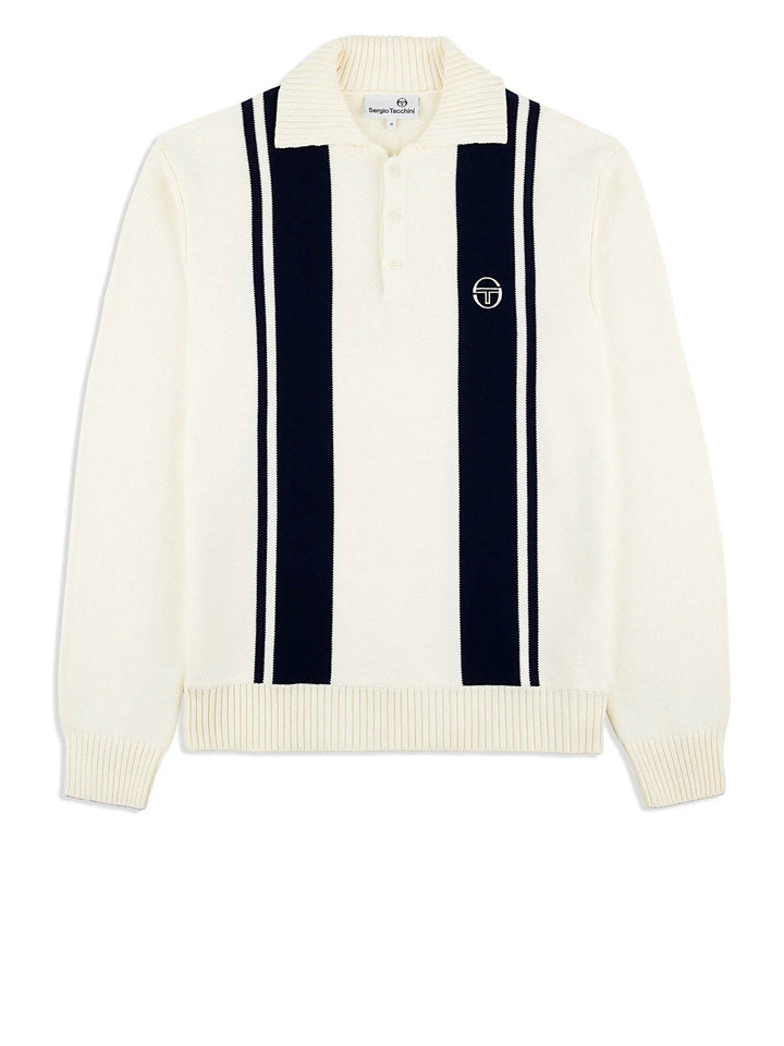 Sergio Tacchini Young Line Knit Polo Bianco