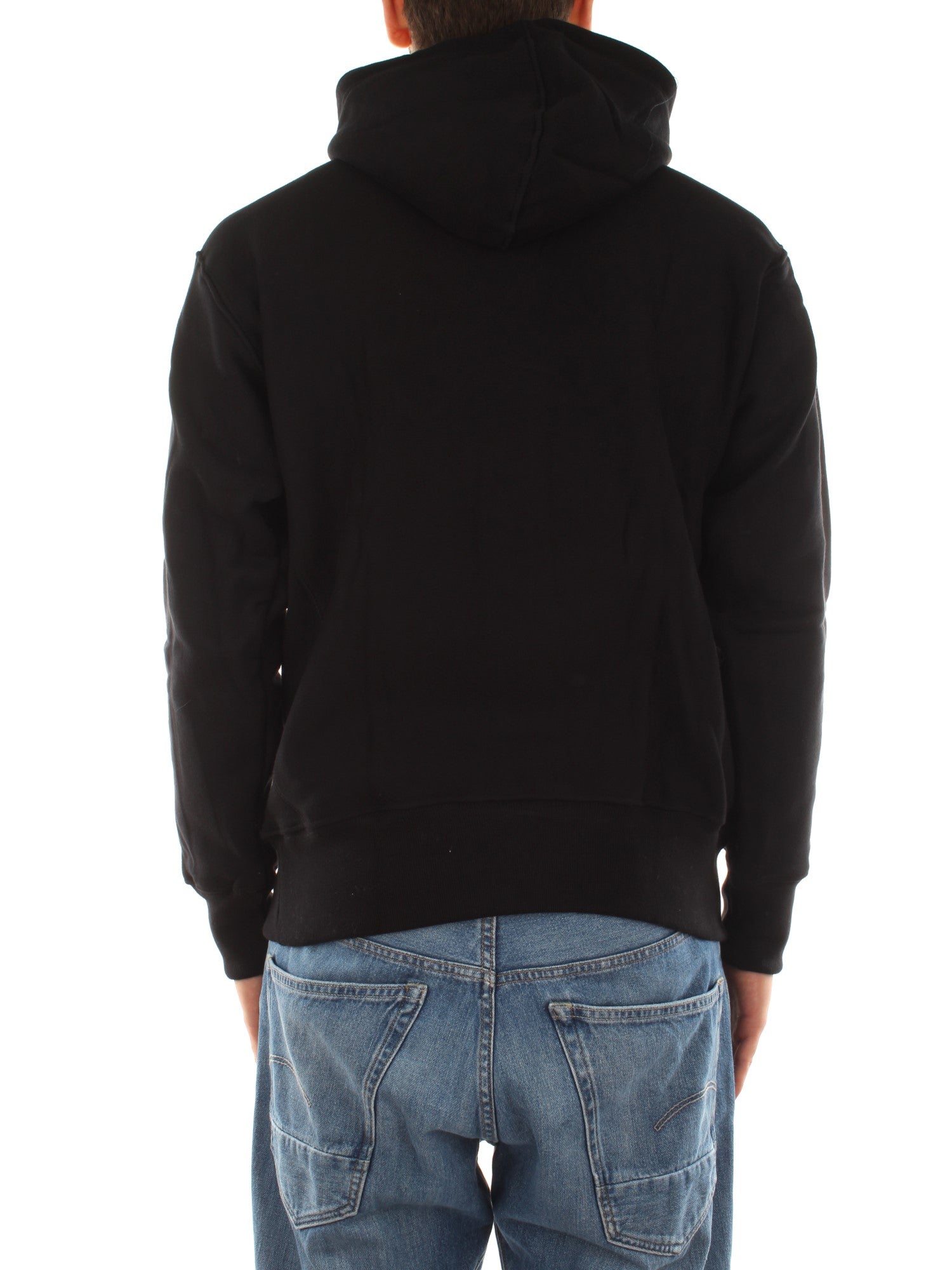 Service Works Script Logo Hoodie Nero