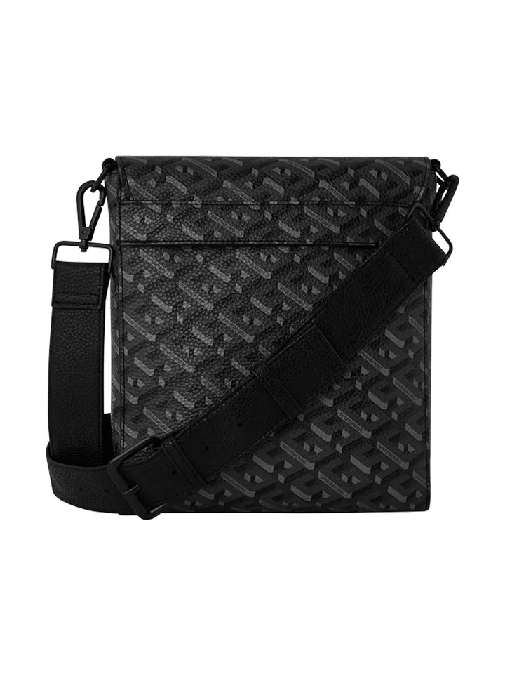 Sprayground 3Dsg Blackout Messenger Sling Nero