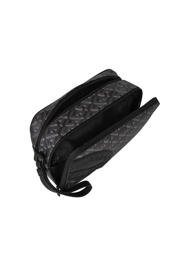 Sprayground 3Dsg Blackout Toiletry Brick Nero