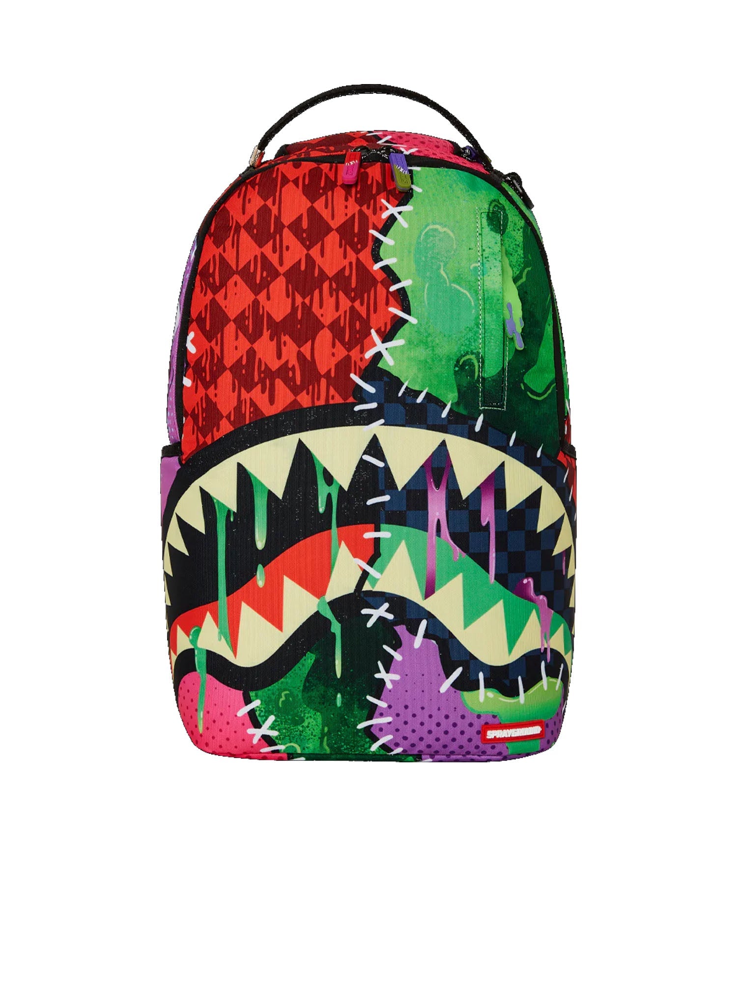 Sprayground Cut Up Stitched Up Zombie Backpack Multicolore