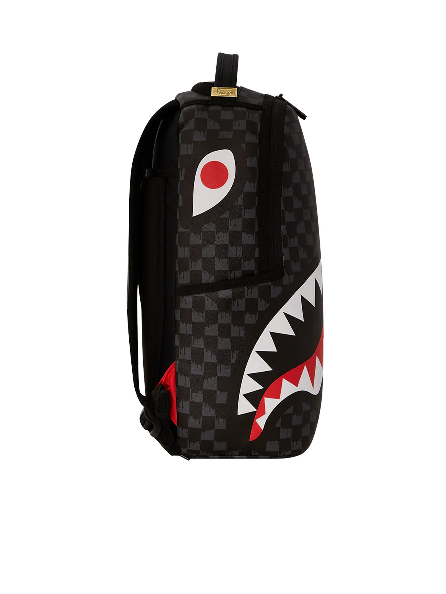 Sprayground Drip Check Shark Nero