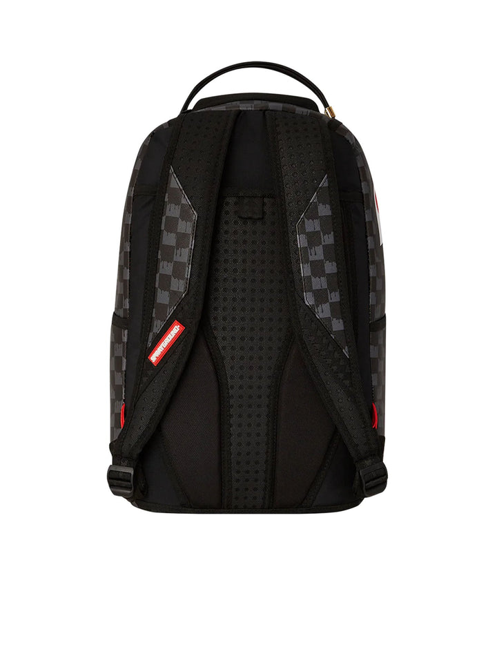 Sprayground Drip Check Shark Nero