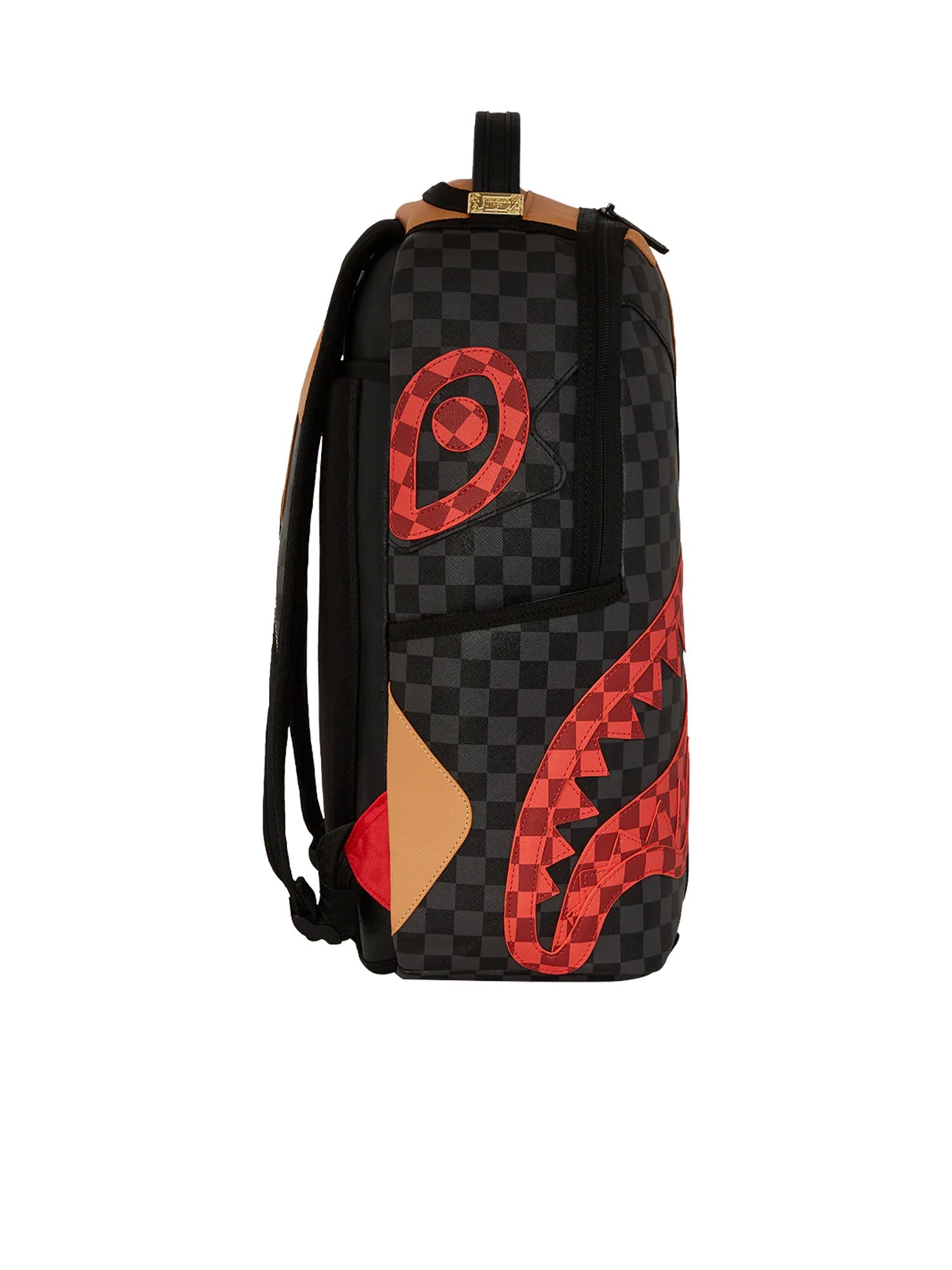 Sprayground Evil Triple Decker Backpack Nero