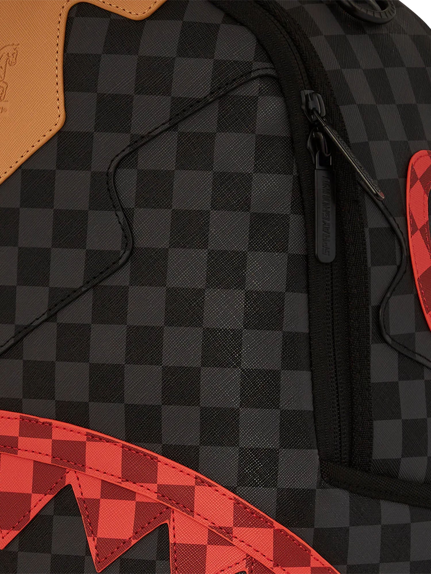 Sprayground Evil Triple Decker Backpack Nero