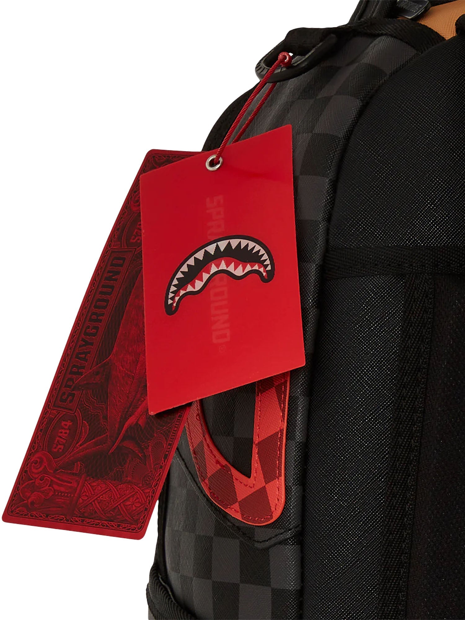 Sprayground Evil Triple Decker Backpack Nero