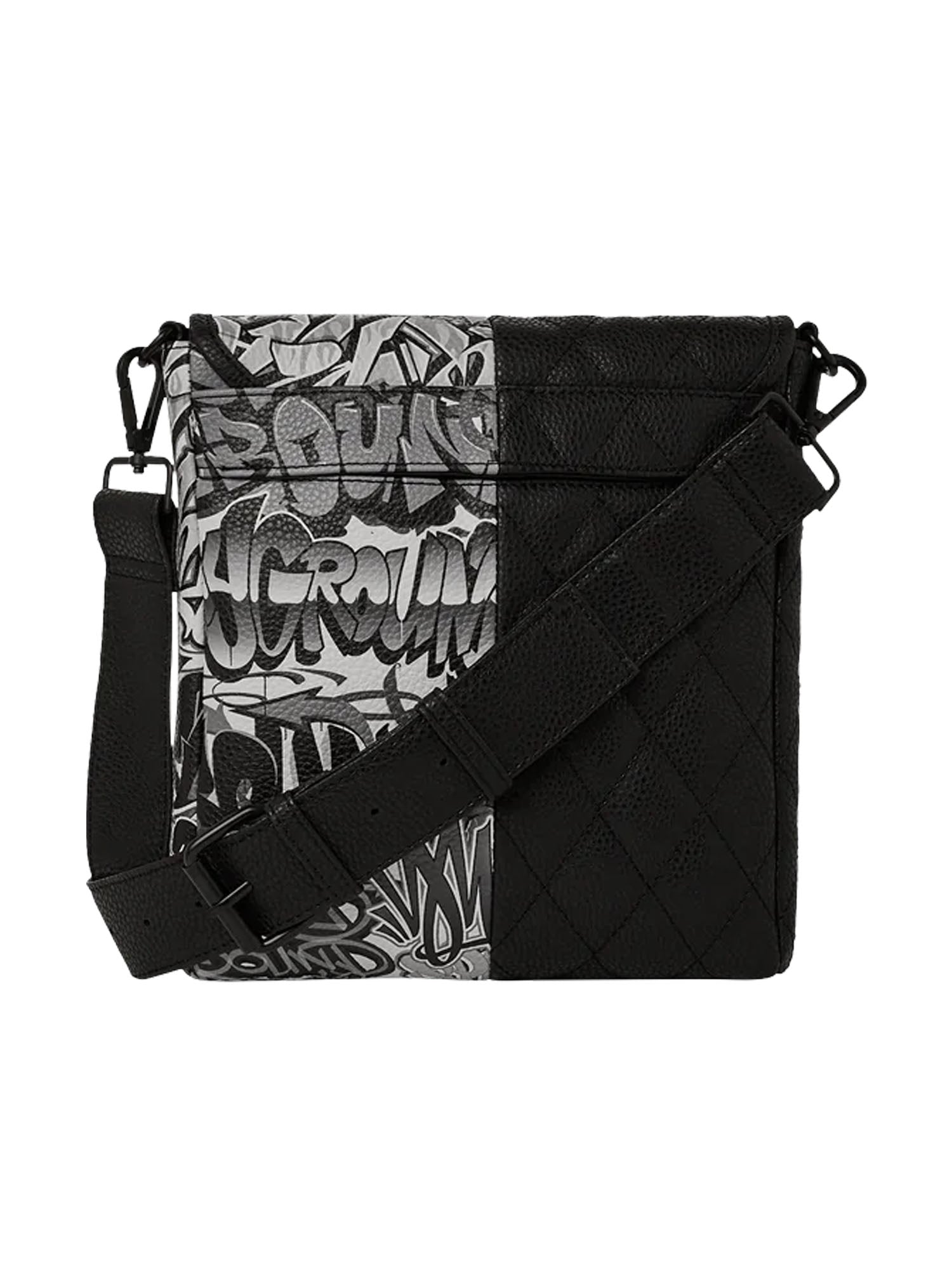 Sprayground Half Graf Quilt Messenger Bag Multicolore