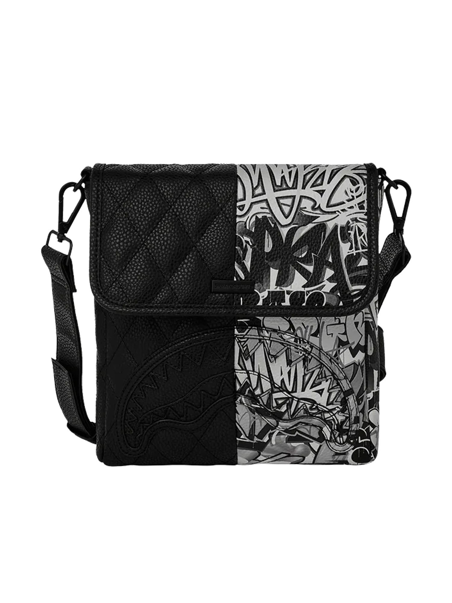 Sprayground Half Graf Quilt Messenger Bag Multicolore