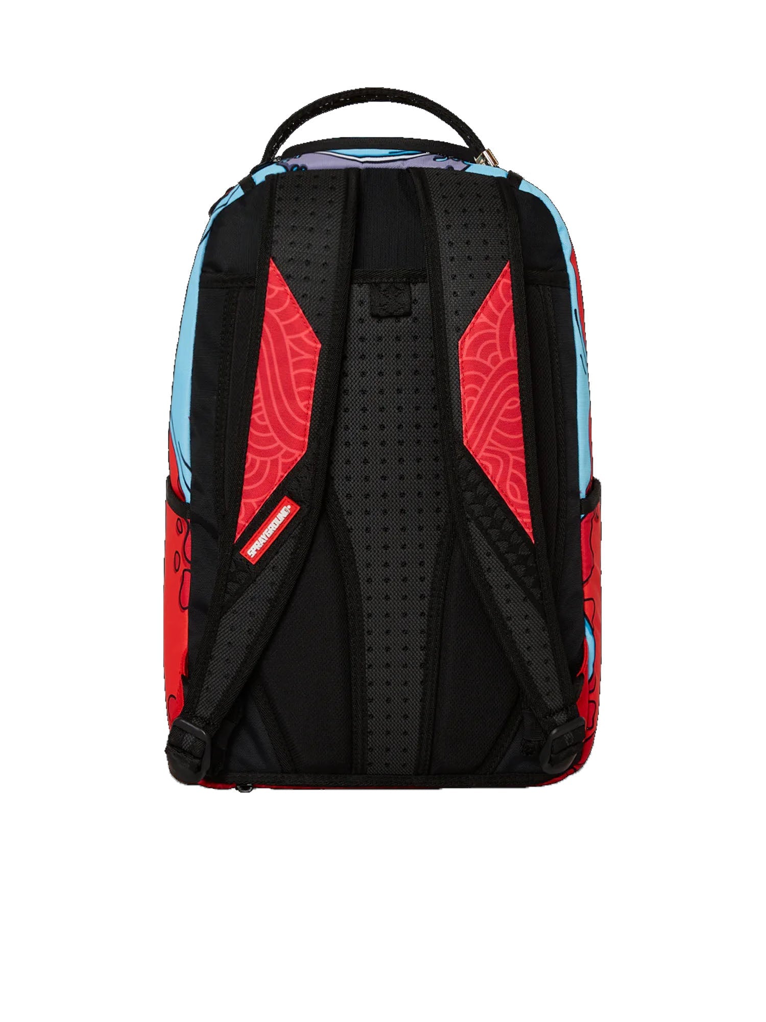 Sprayground Jorge Rodriguez Many Eyed Red Monster Backpack Multicolore