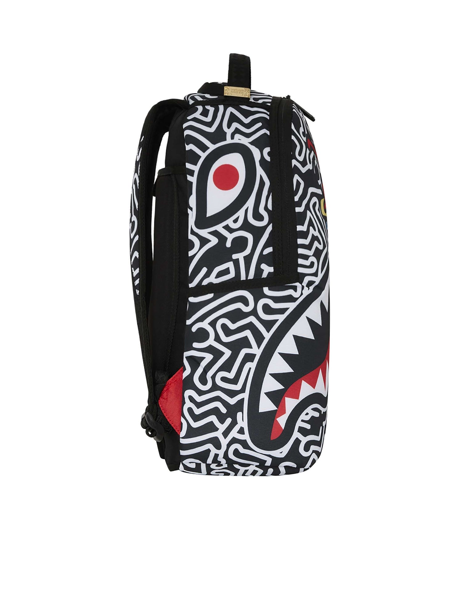 Sprayground Keith Harring 3 Backpack Nero