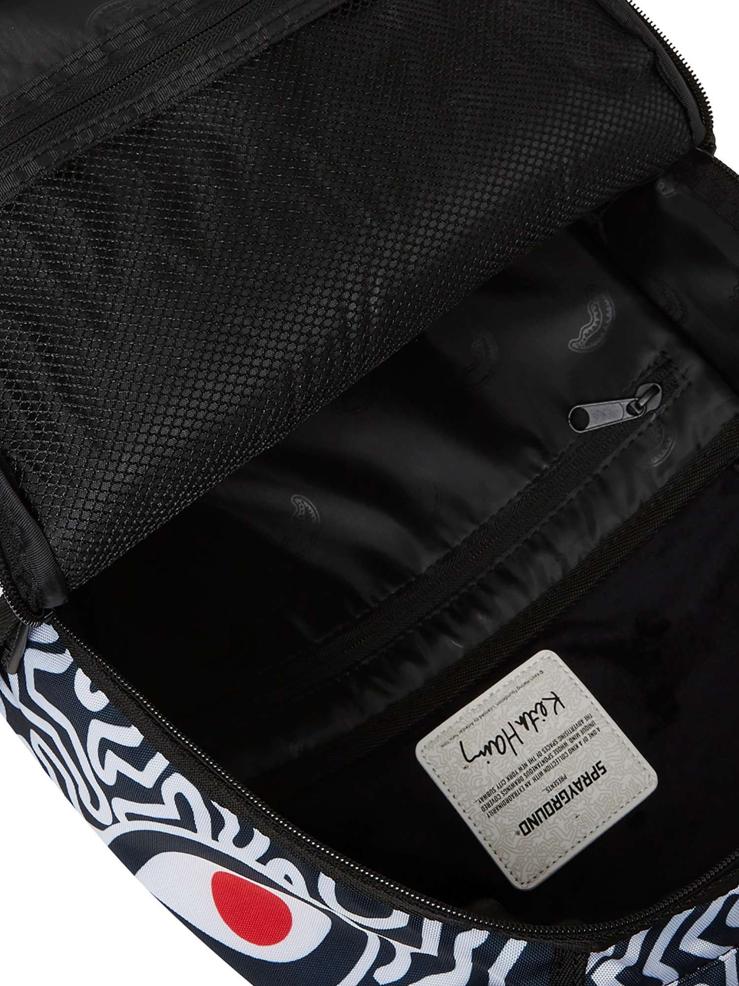 Sprayground Keith Harring 3 Backpack Nero