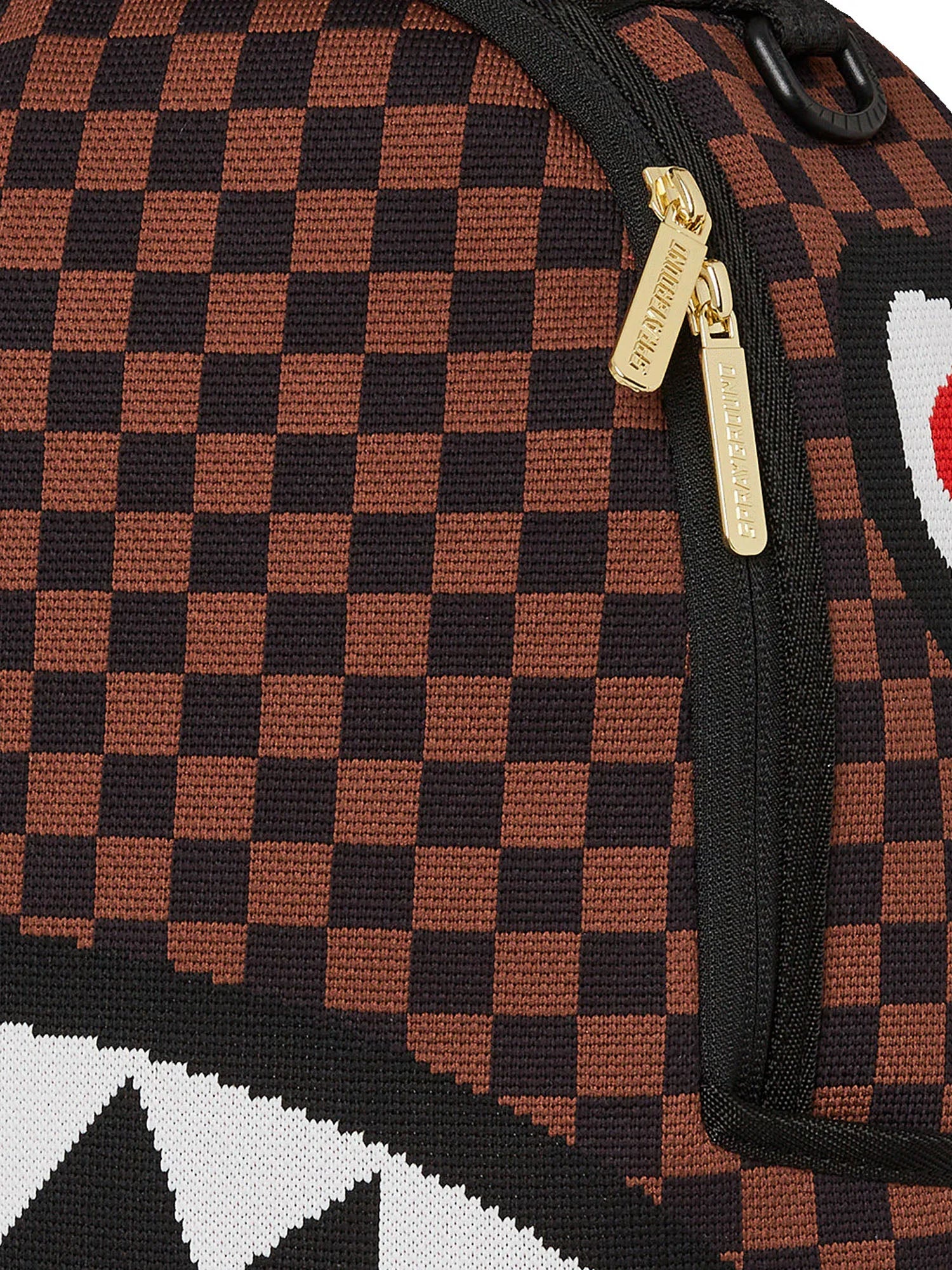 Sprayground Knit Sharks In Paris 2.0 Backpack Marrone