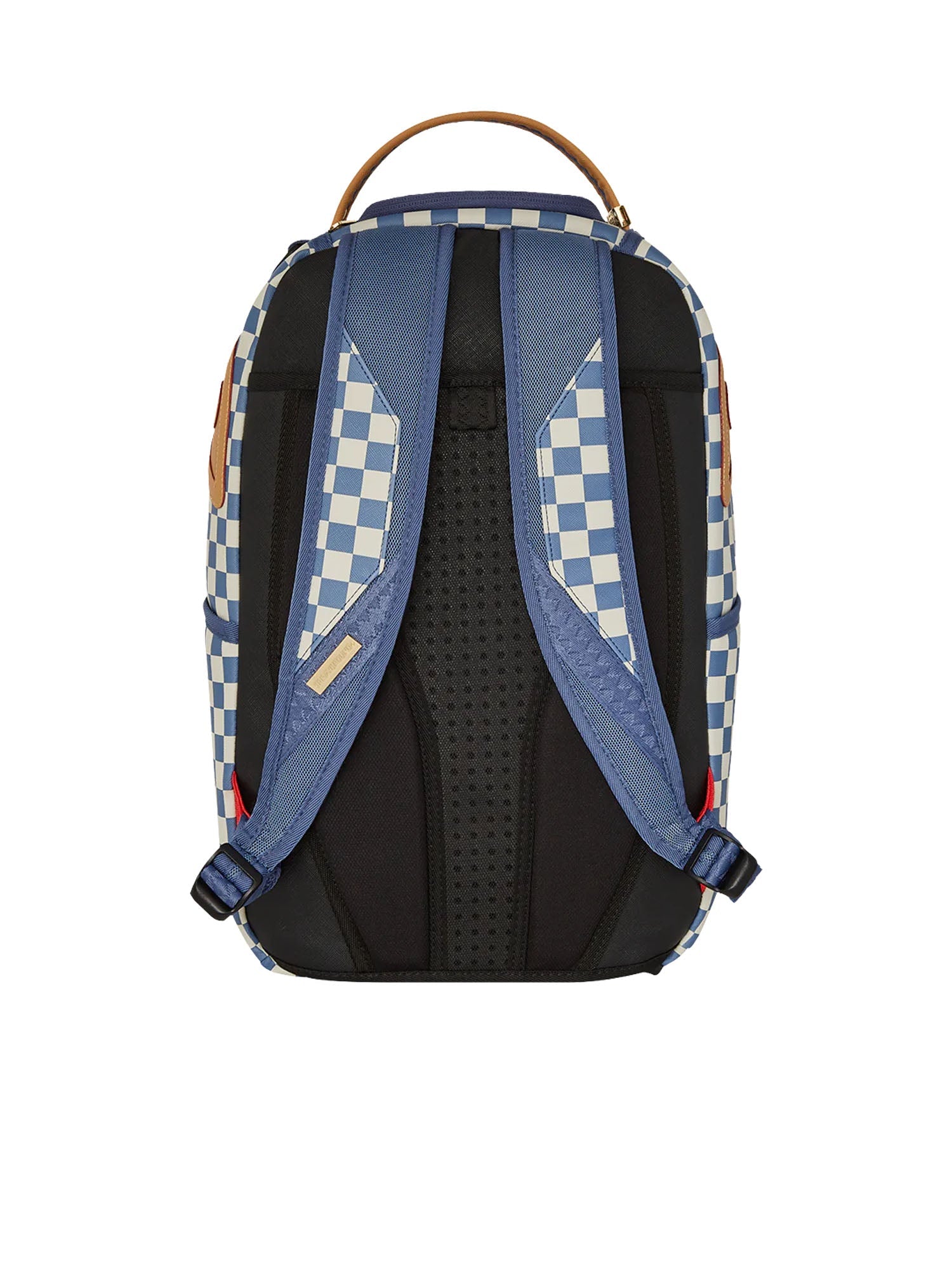 Sprayground Letter Checker Backpack Blu